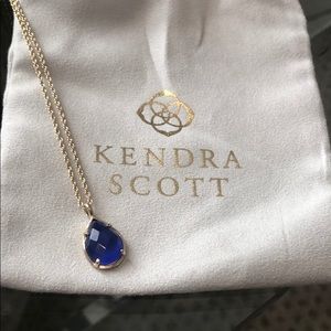 blue pear shaped Kendra Scott necklace!!